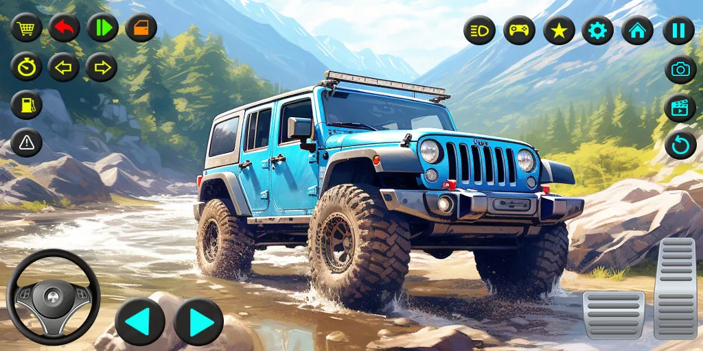 Offroad Jeep Driving Game 2024 | Indus Appstore | Screenshot