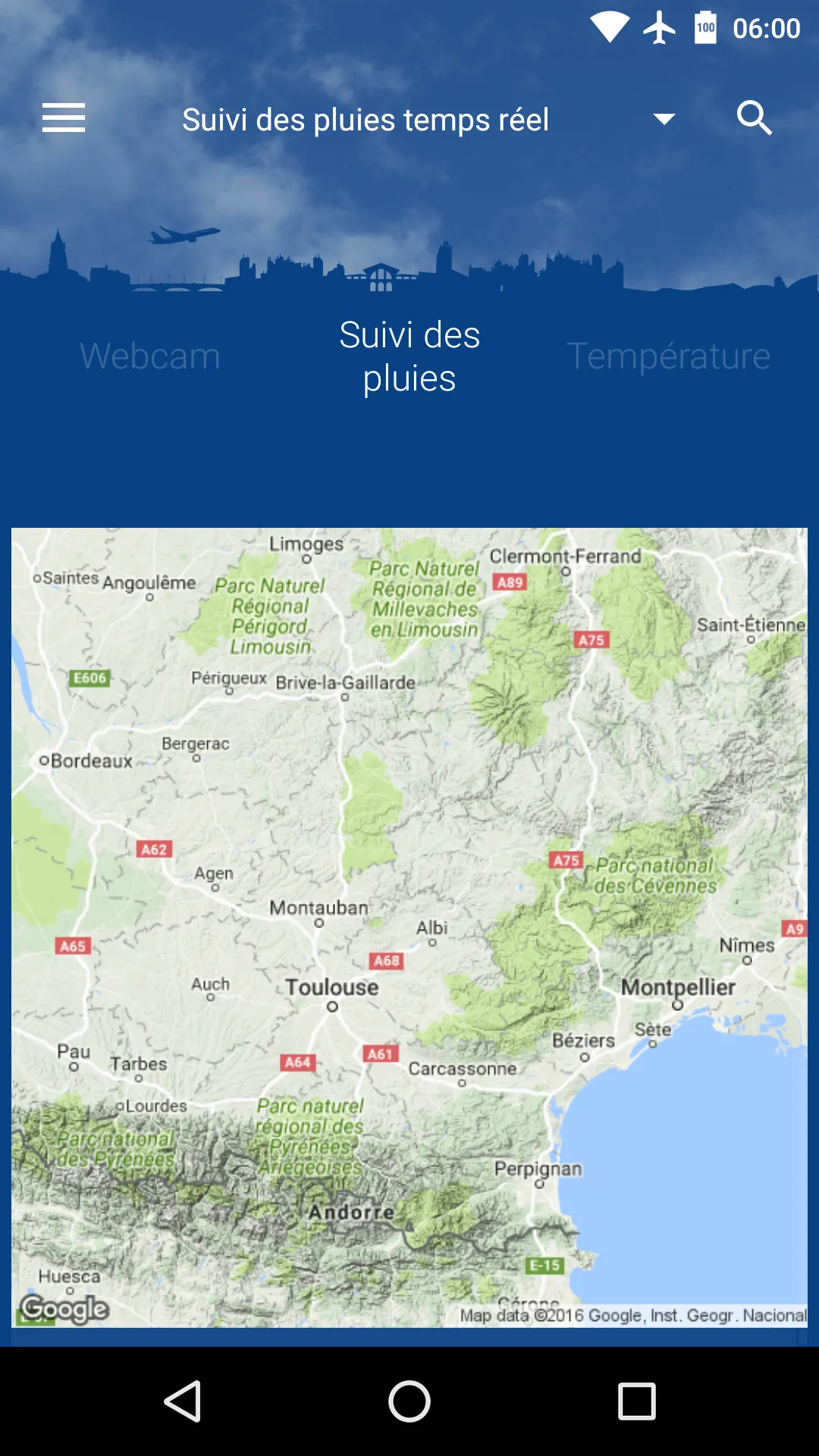 Météo Toulouse | Indus Appstore | Screenshot