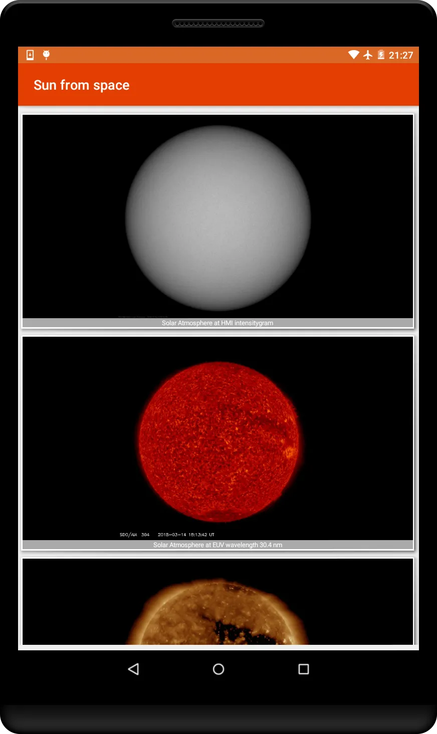 Sun on space | Indus Appstore | Screenshot