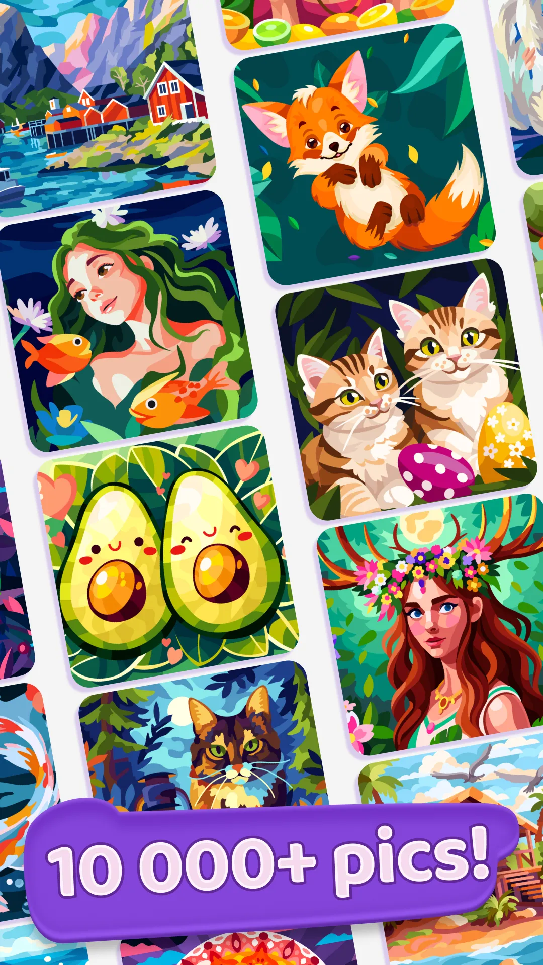 Gallery: Color by number game | Indus Appstore | Screenshot