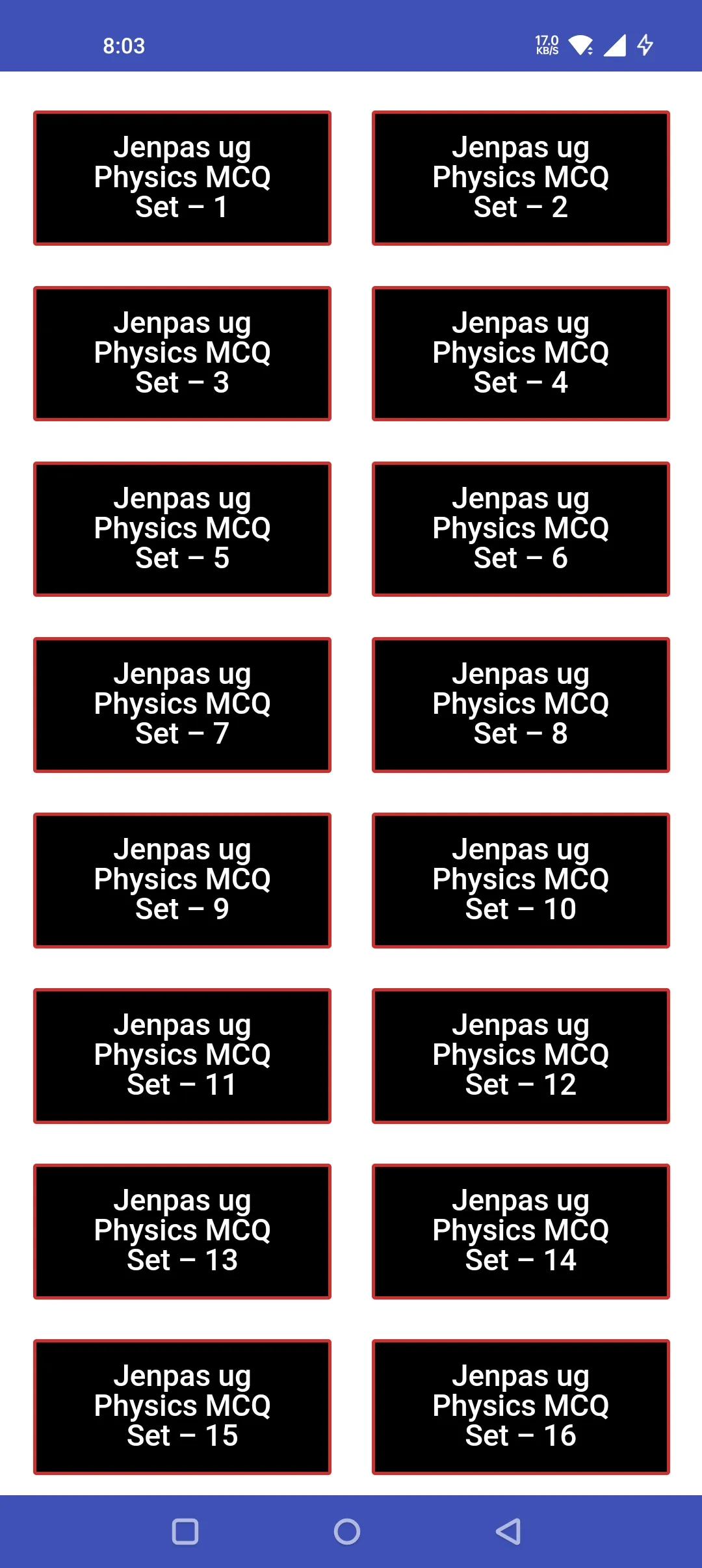 JENPAS UG Preparation app | Indus Appstore | Screenshot