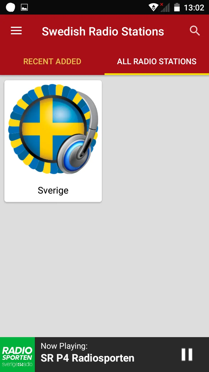 Sweden Radio Stations | Indus Appstore | Screenshot