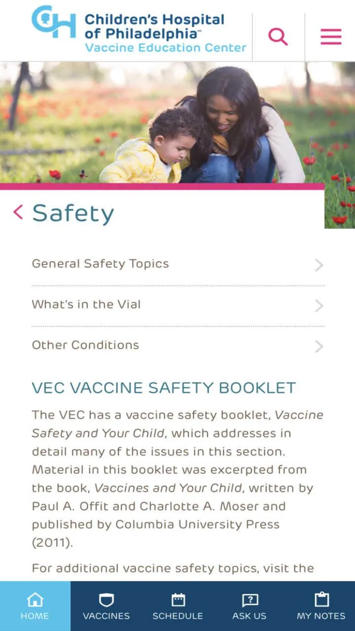 Vaccines on the Go | Indus Appstore | Screenshot