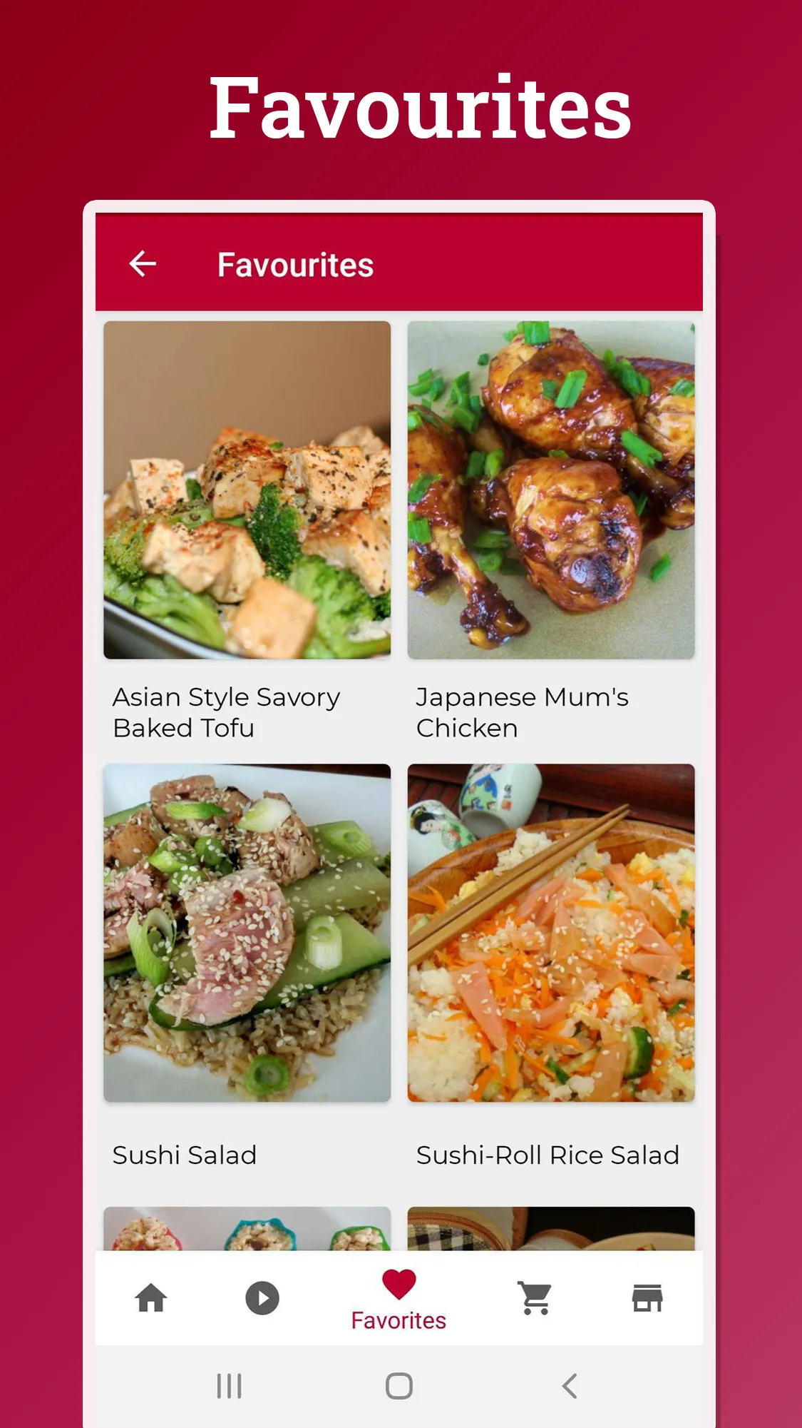 Japanese Recipes | Indus Appstore | Screenshot