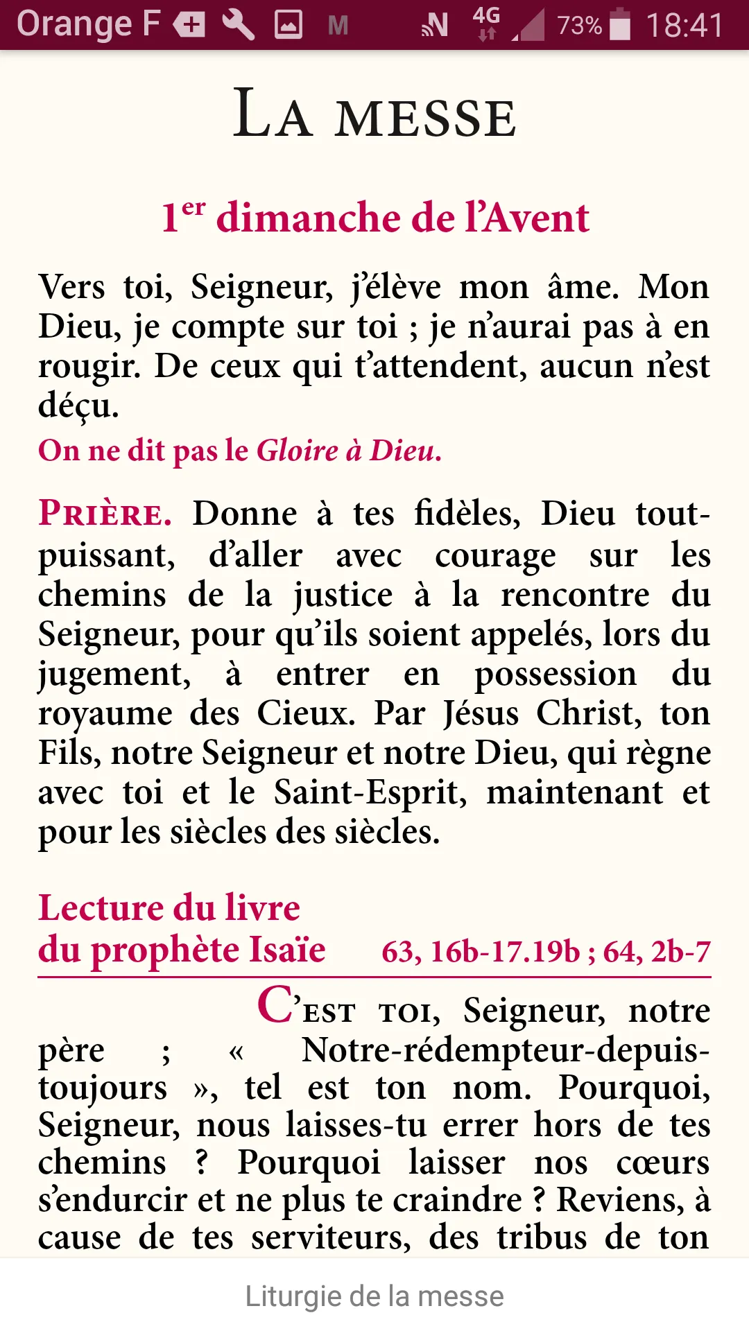 Magnificat en Français | Indus Appstore | Screenshot