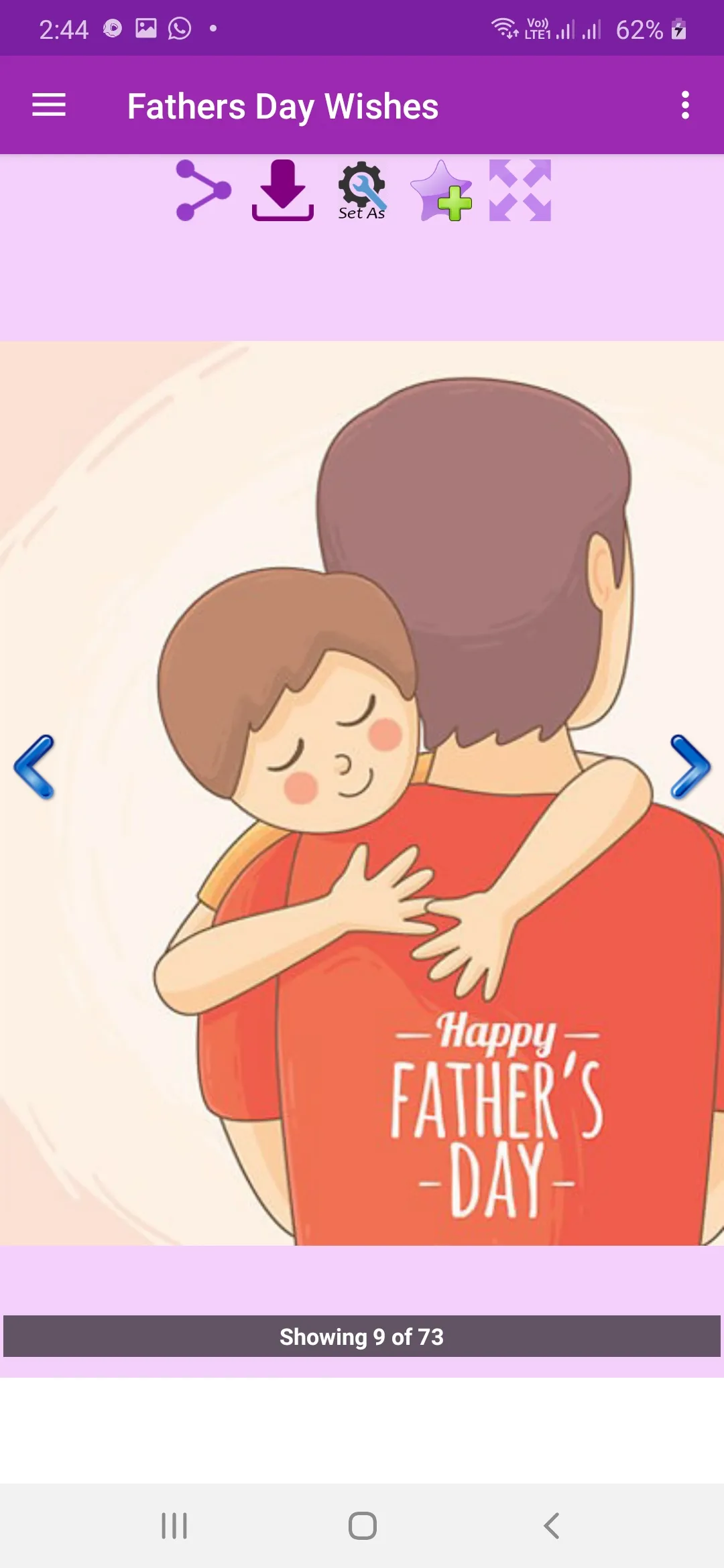 Fathers Day Wishes | Indus Appstore | Screenshot