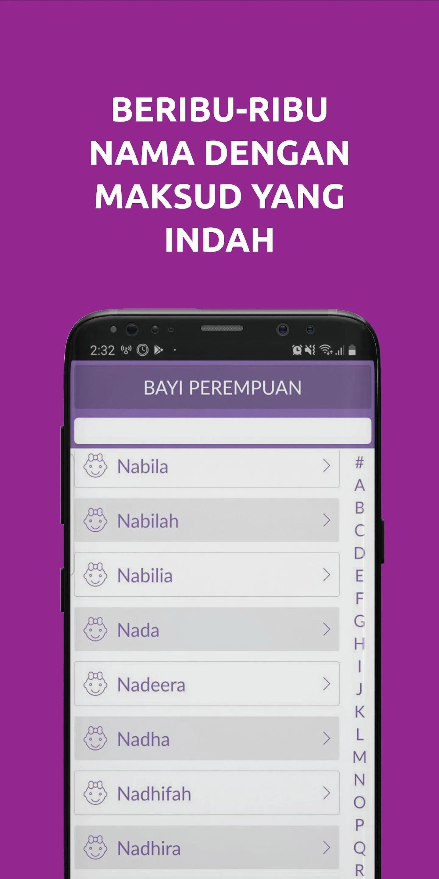 Nama bayi Islam dan maksud | Indus Appstore | Screenshot