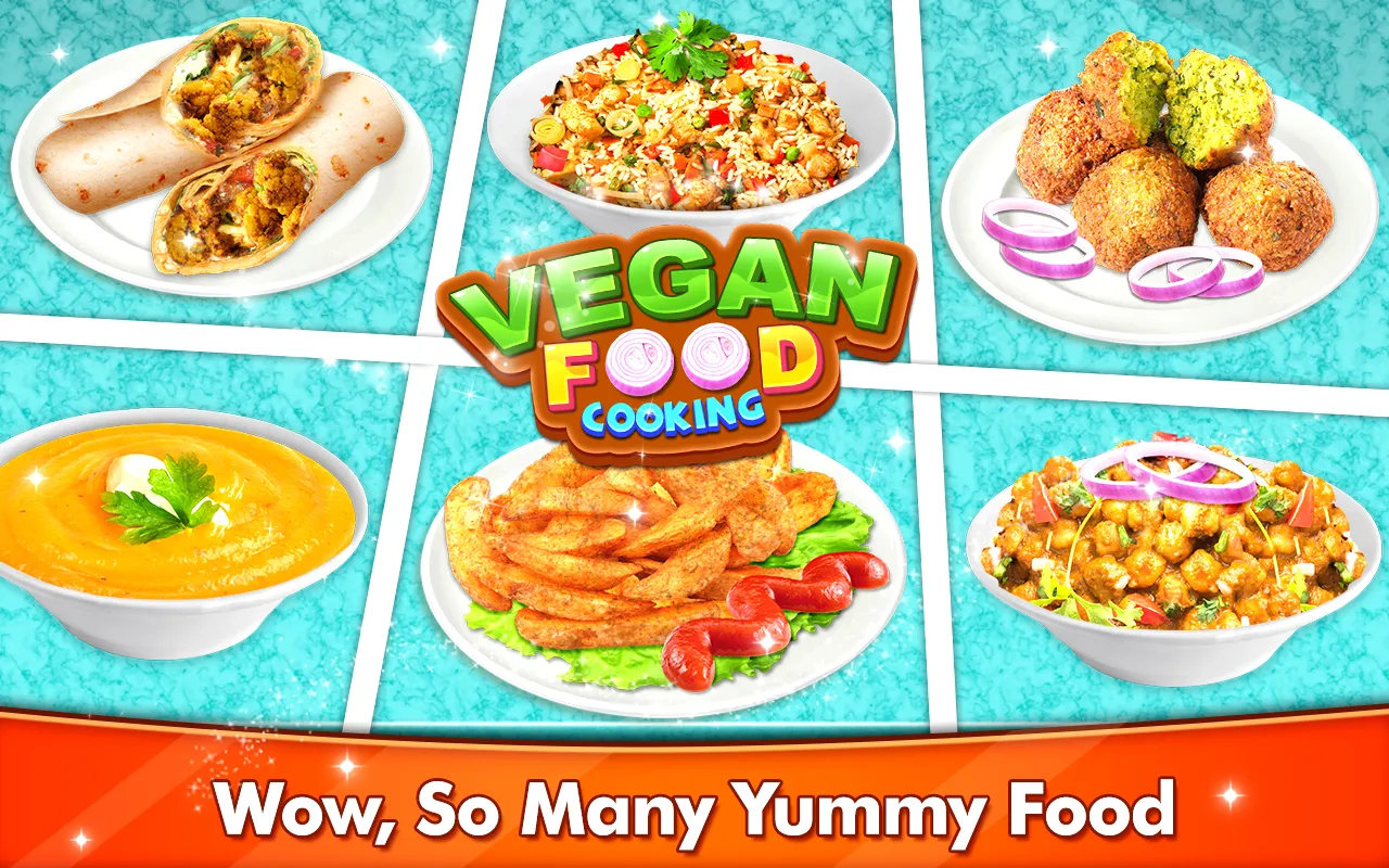 Vegan Food Cooking Game | Indus Appstore | Screenshot