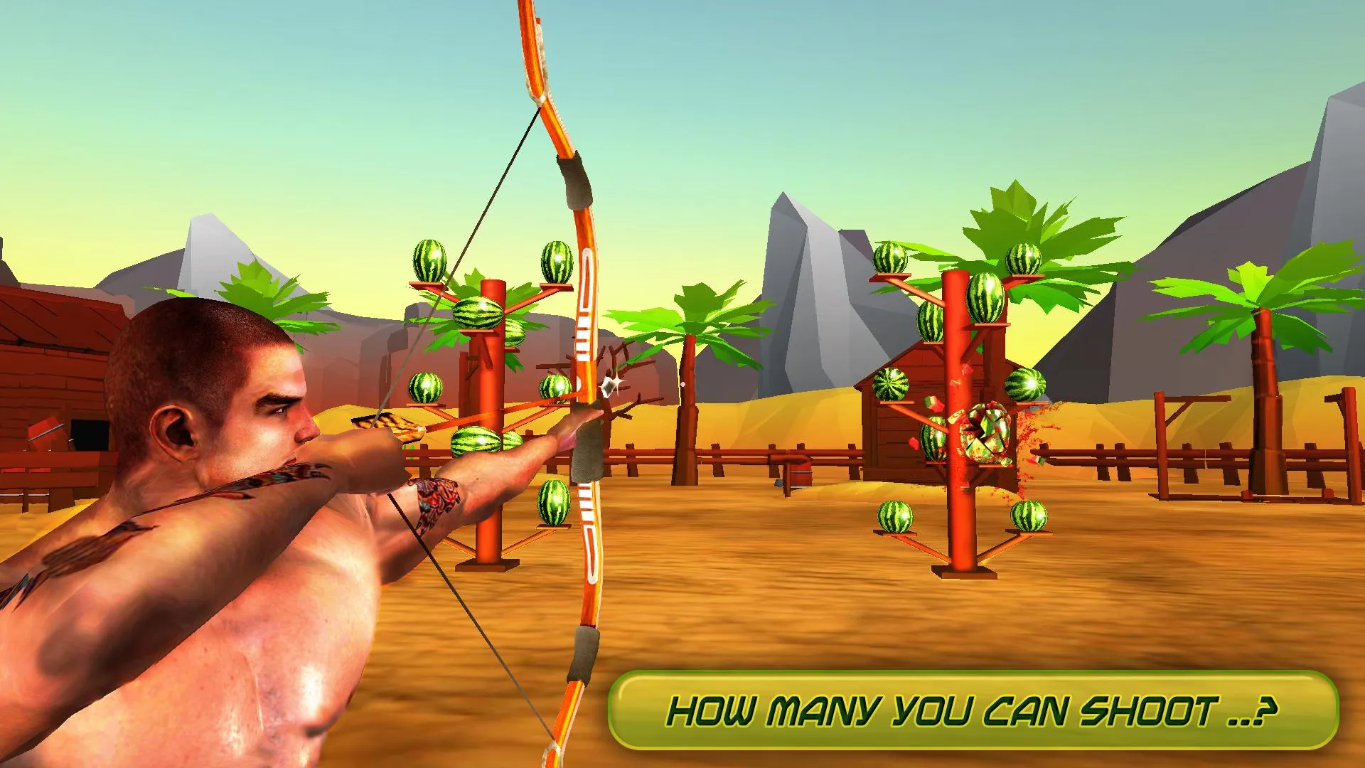 Watermelon Shooting : Archery | Indus Appstore | Screenshot