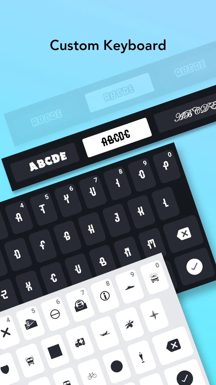 Fonts Keyboard & Themes | Indus Appstore | Screenshot