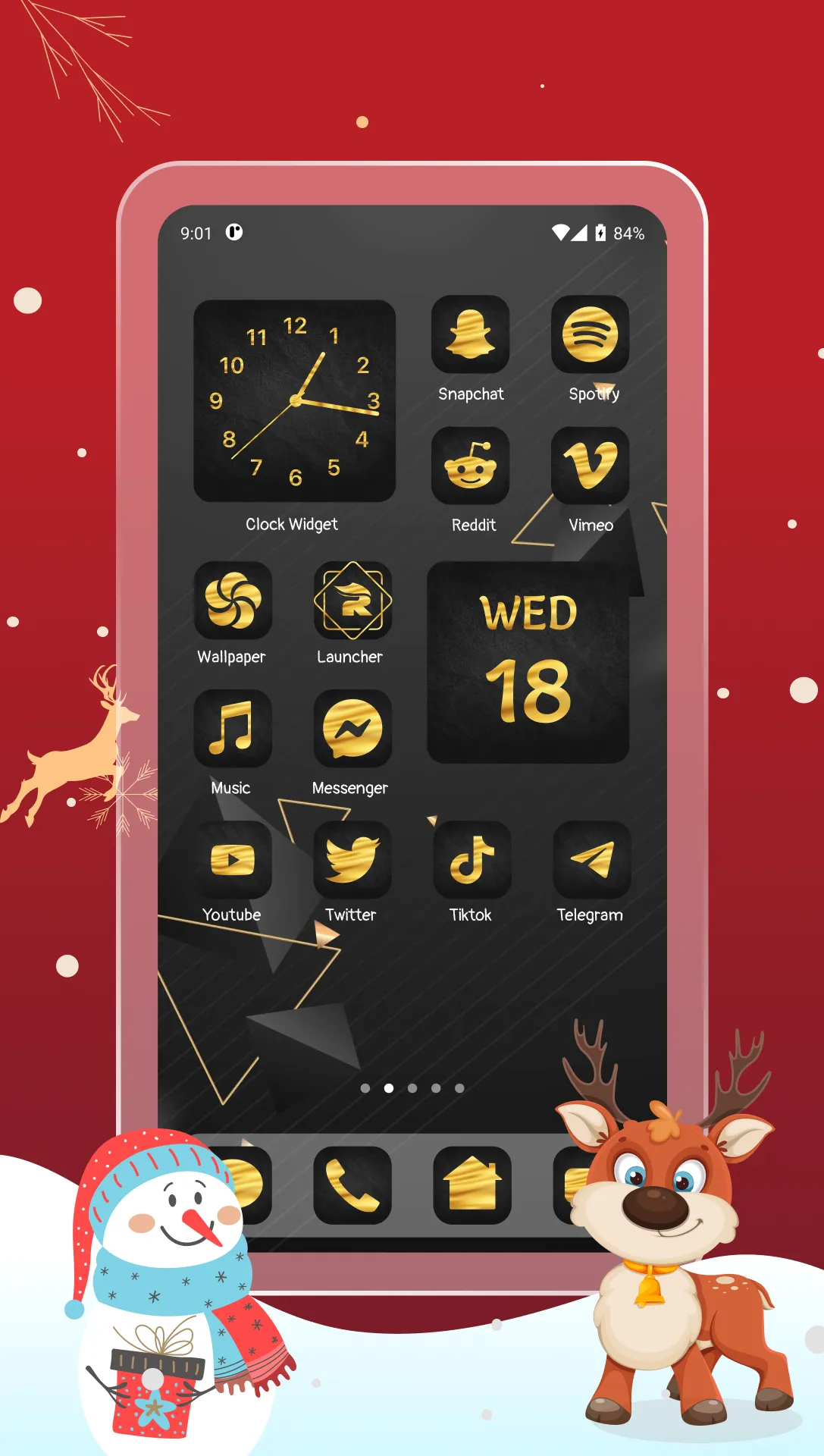 Launcher, Theme & Icon Changer | Indus Appstore | Screenshot