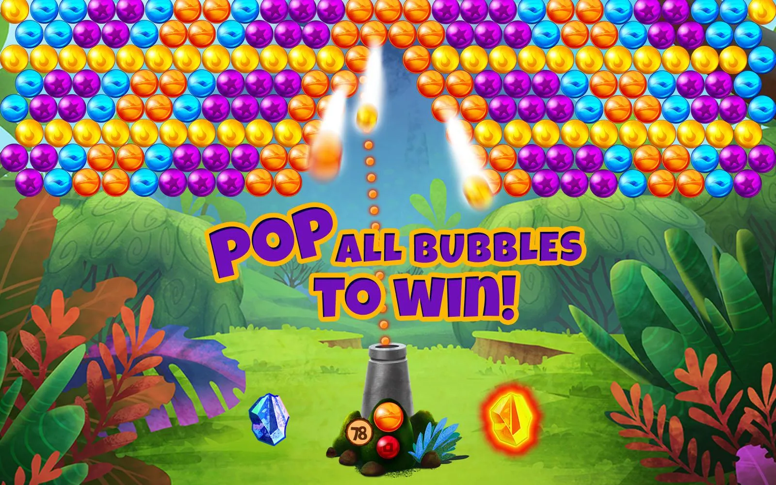 Vulcan Pop Bubble Shooter | Indus Appstore | Screenshot