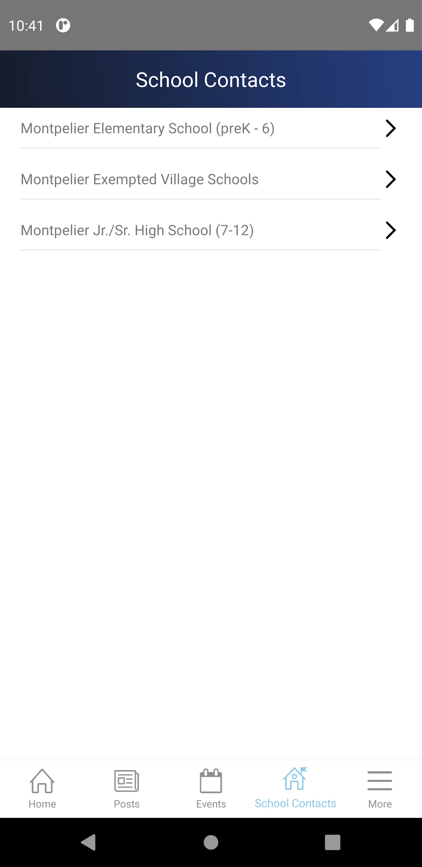 Montpelier EVS | Indus Appstore | Screenshot