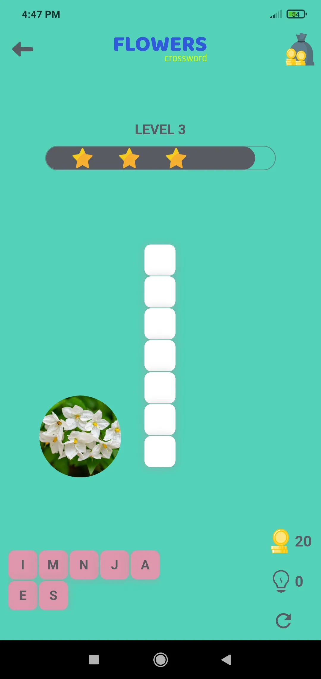 Flowers Puzzle Crossword | Indus Appstore | Screenshot