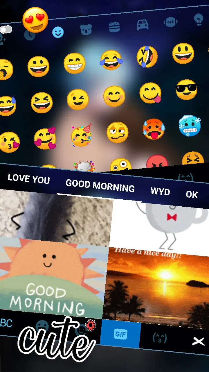 Loving Couple Keyboard Backgro | Indus Appstore | Screenshot