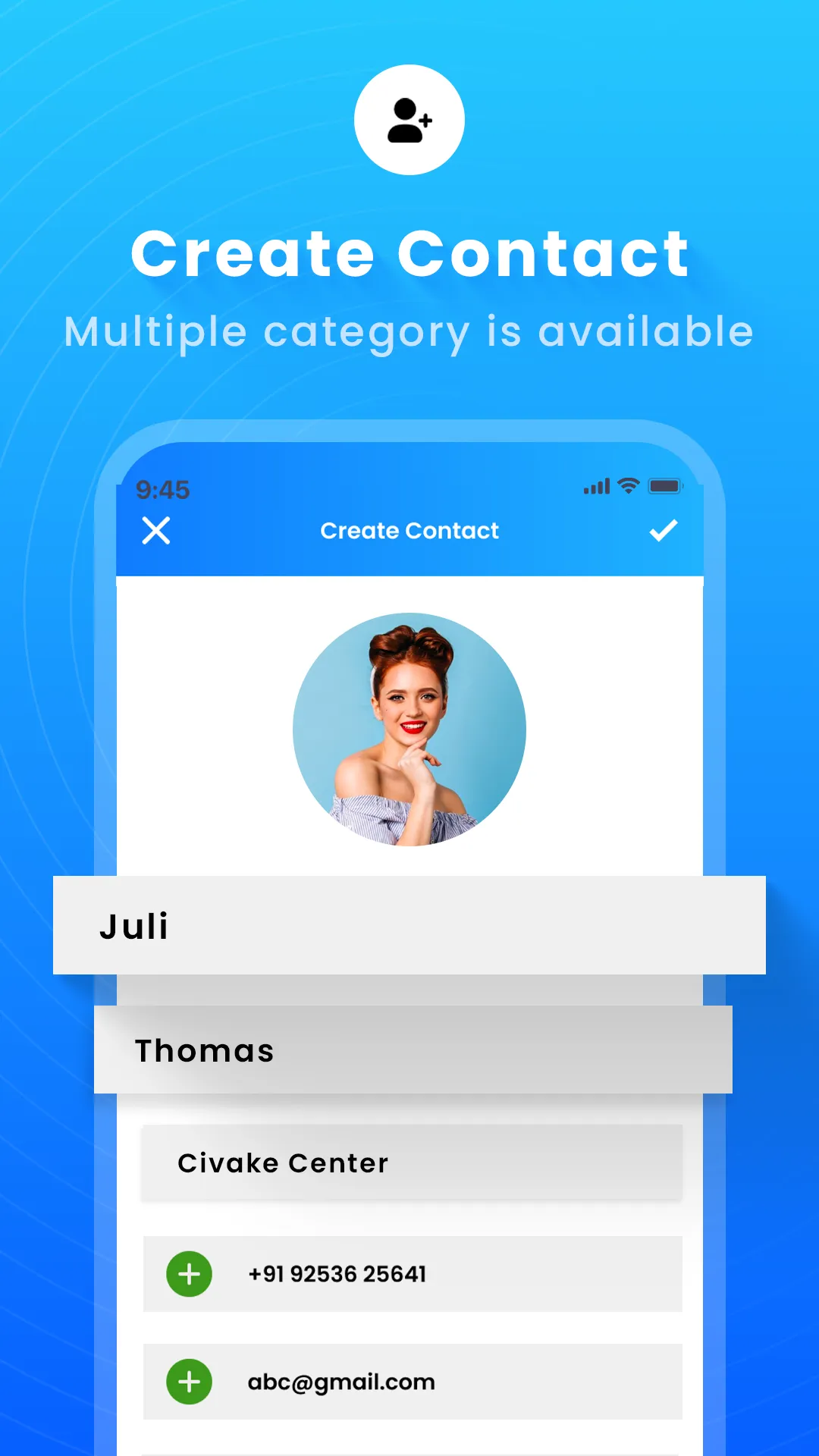 Contacts | Indus Appstore | Screenshot