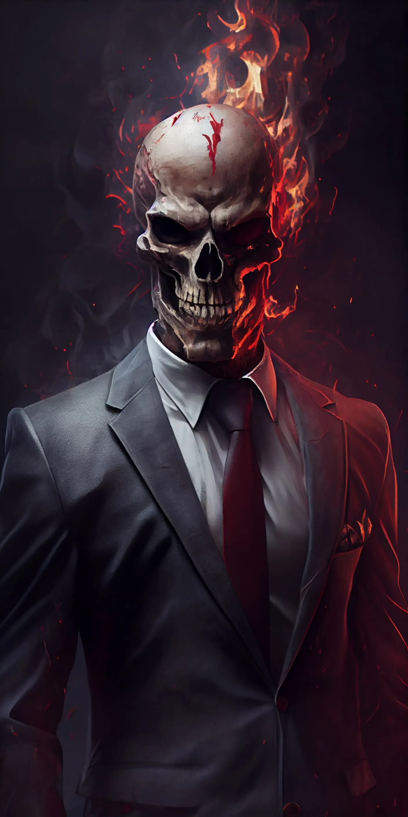 Flame Skull Wallpapers 2023 HD | Indus Appstore | Screenshot