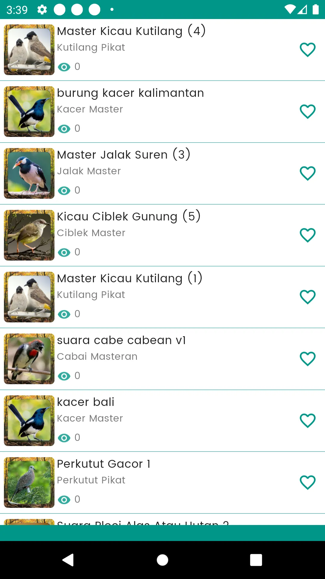 Suara Burung Tekukur Pikat | Indus Appstore | Screenshot