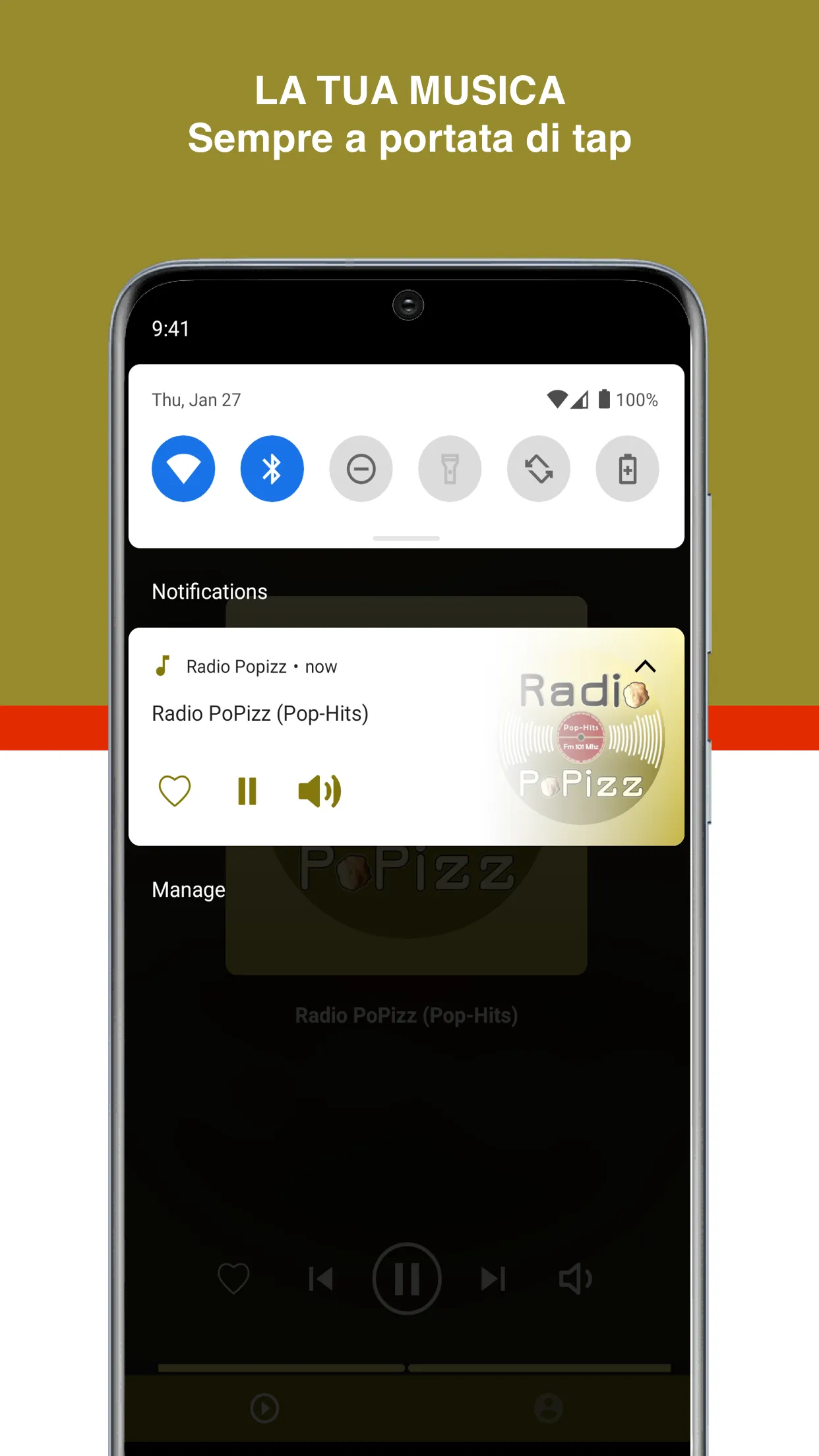 Radio PoPizz (Pop-Hits) | Indus Appstore | Screenshot