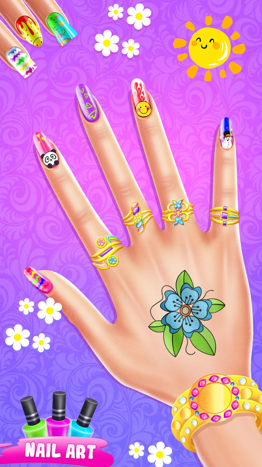 Nail polish game nail art | Indus Appstore | Screenshot