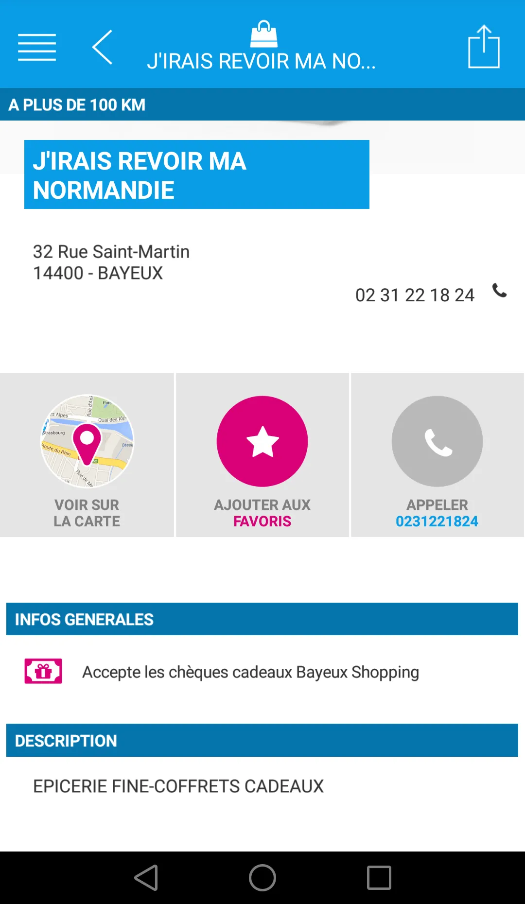 Boutic Bayeux | Indus Appstore | Screenshot