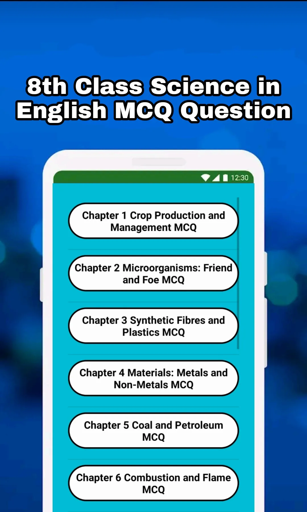 Class 8 Science Notes English | Indus Appstore | Screenshot