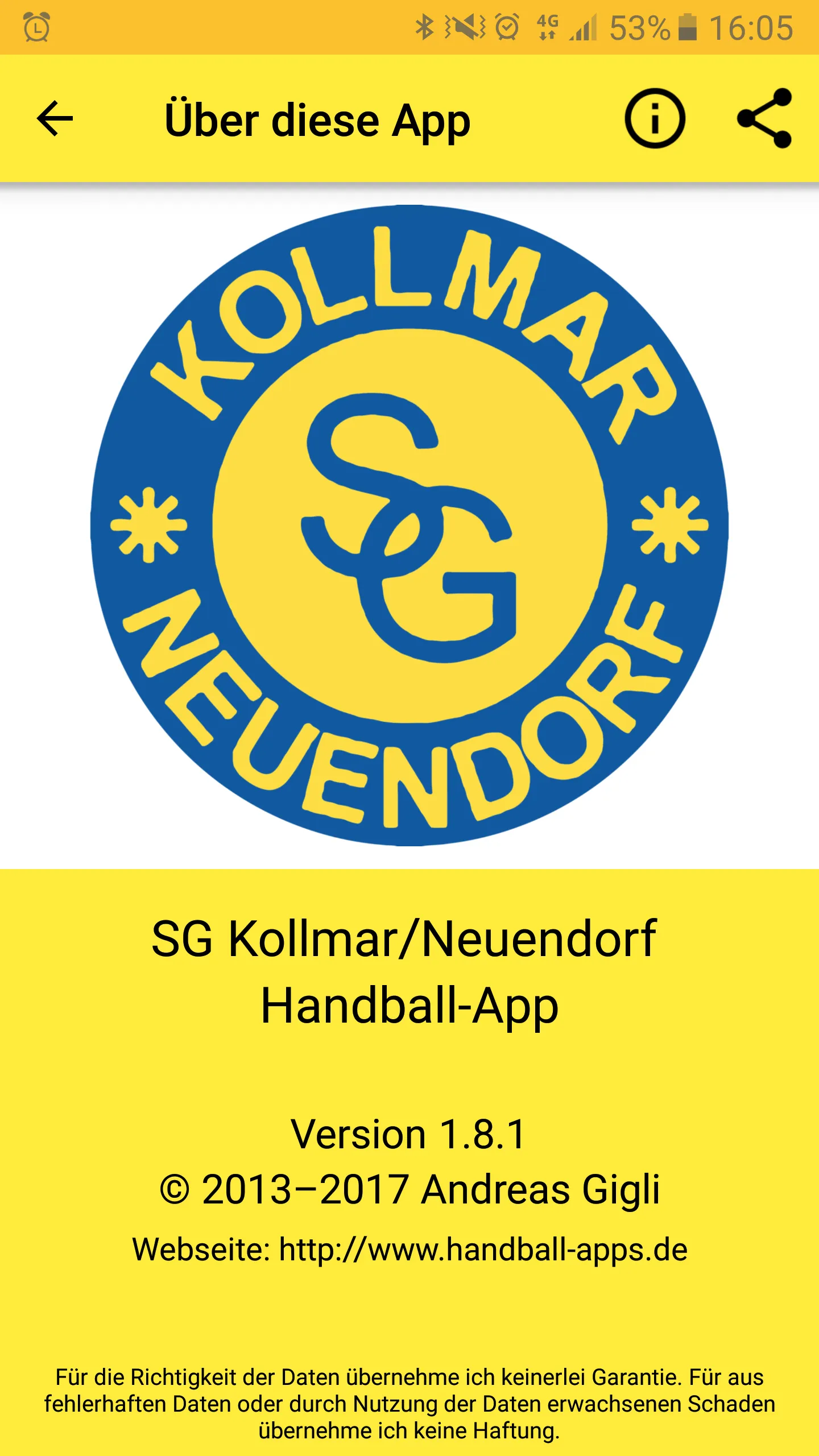 SG Kollmar/Neuendorf | Indus Appstore | Screenshot