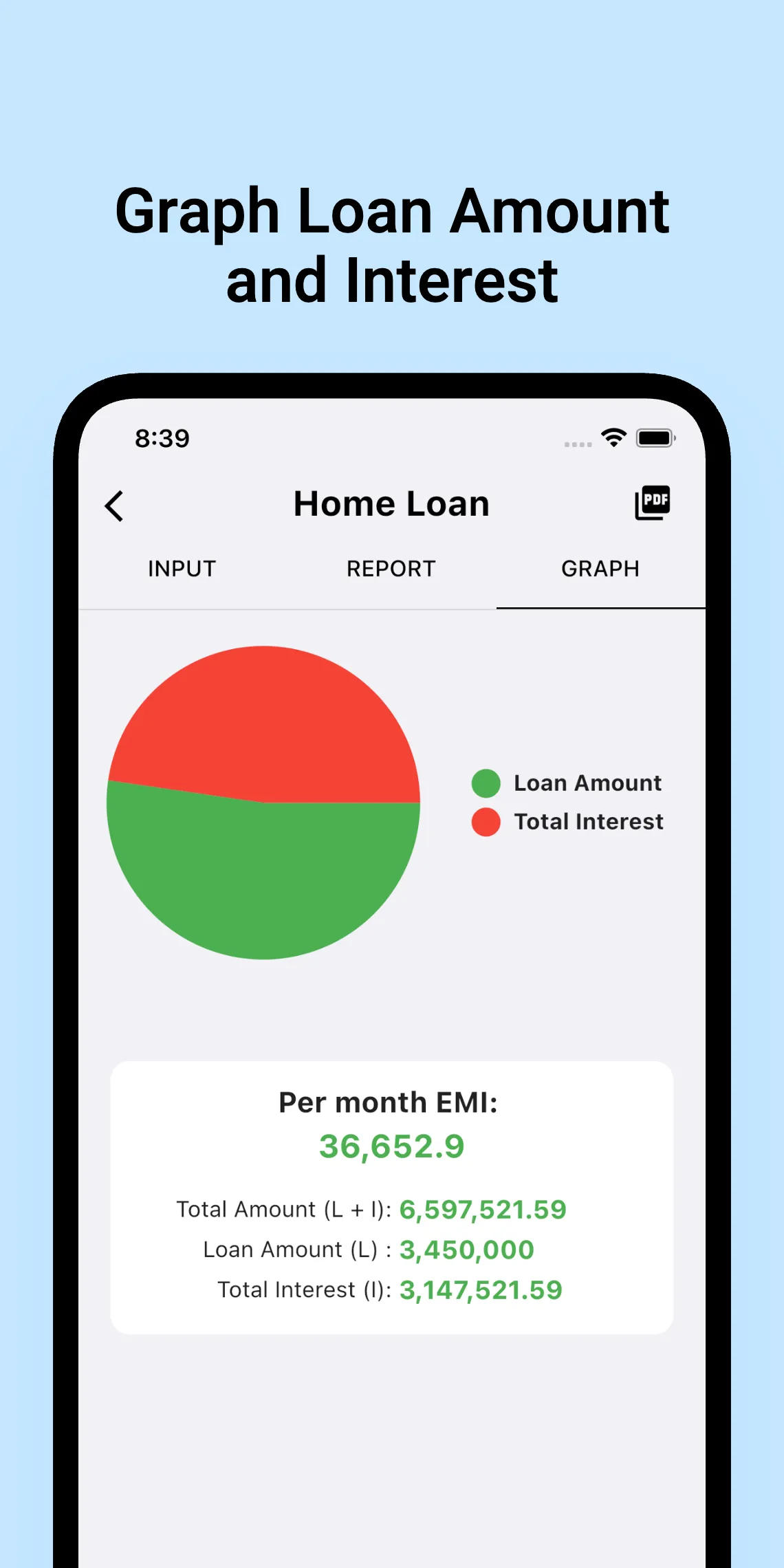 Financial Calculator EMI | Indus Appstore | Screenshot