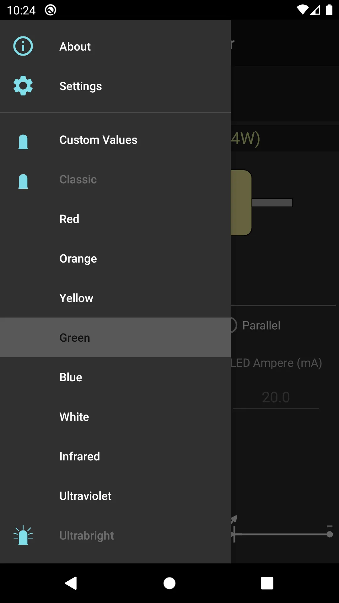 LED Resistor Calculator | Indus Appstore | Screenshot