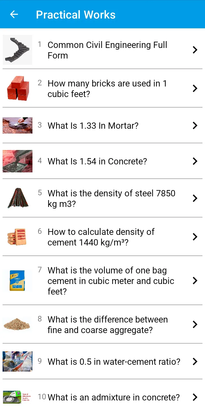 Civil Engineering Handbook | Indus Appstore | Screenshot