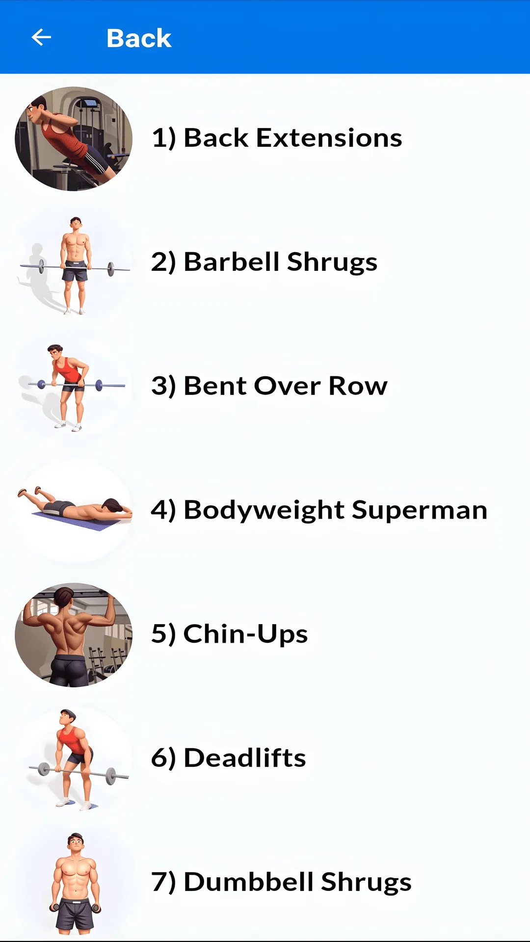 Bodybuilding Exercises Video | Indus Appstore | Screenshot