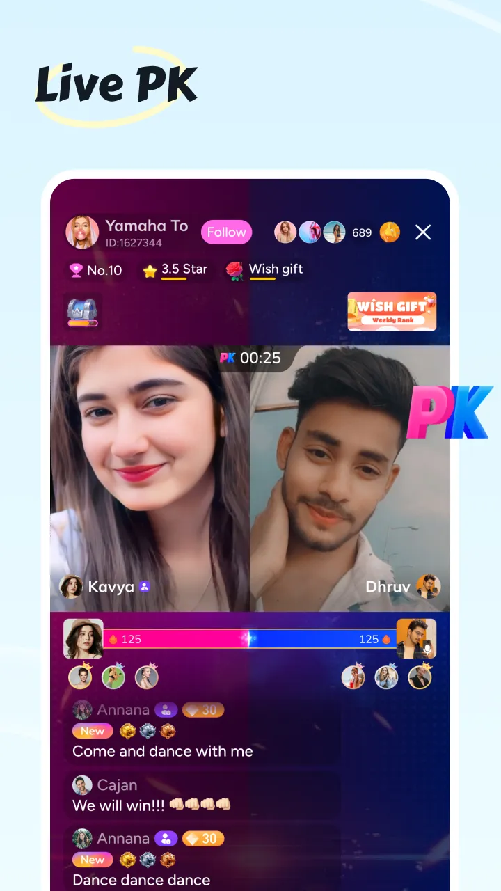 Baat Live - Video & Voice Room | Indus Appstore | Screenshot