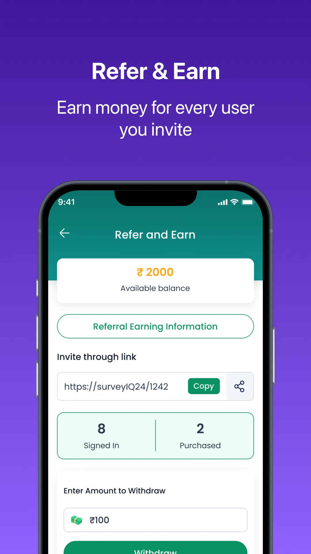 SurveysIQ | Indus Appstore | Screenshot