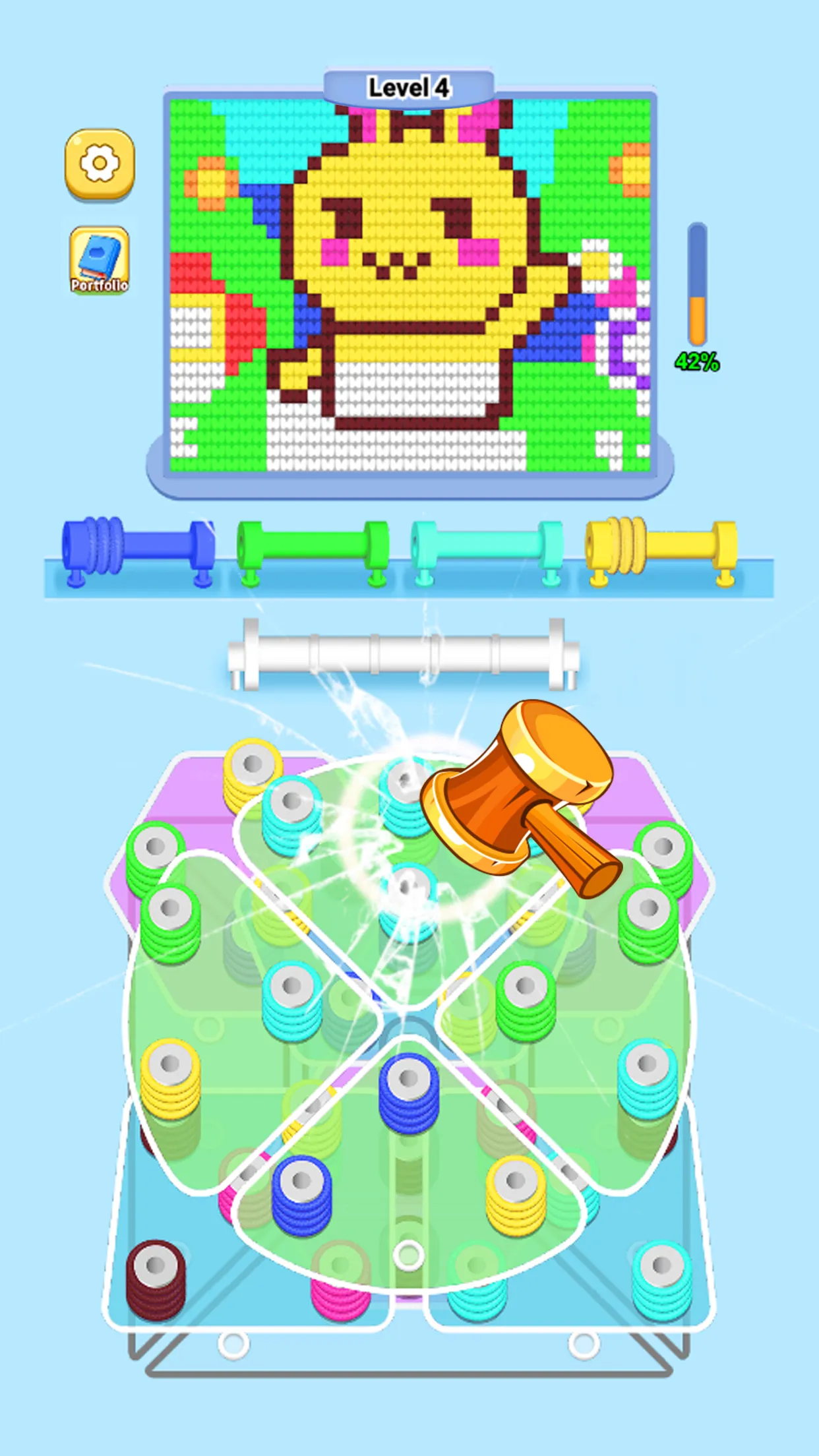 Wool Sort | Indus Appstore | Screenshot