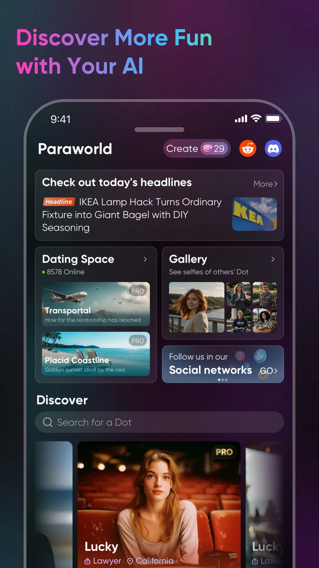 Paradot: Personal AI chat | Indus Appstore | Screenshot