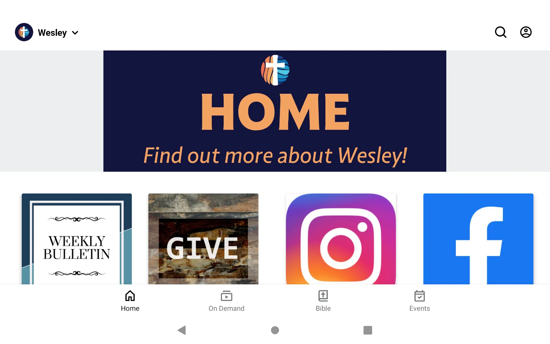 Wesley Memorial UMC | Indus Appstore | Screenshot