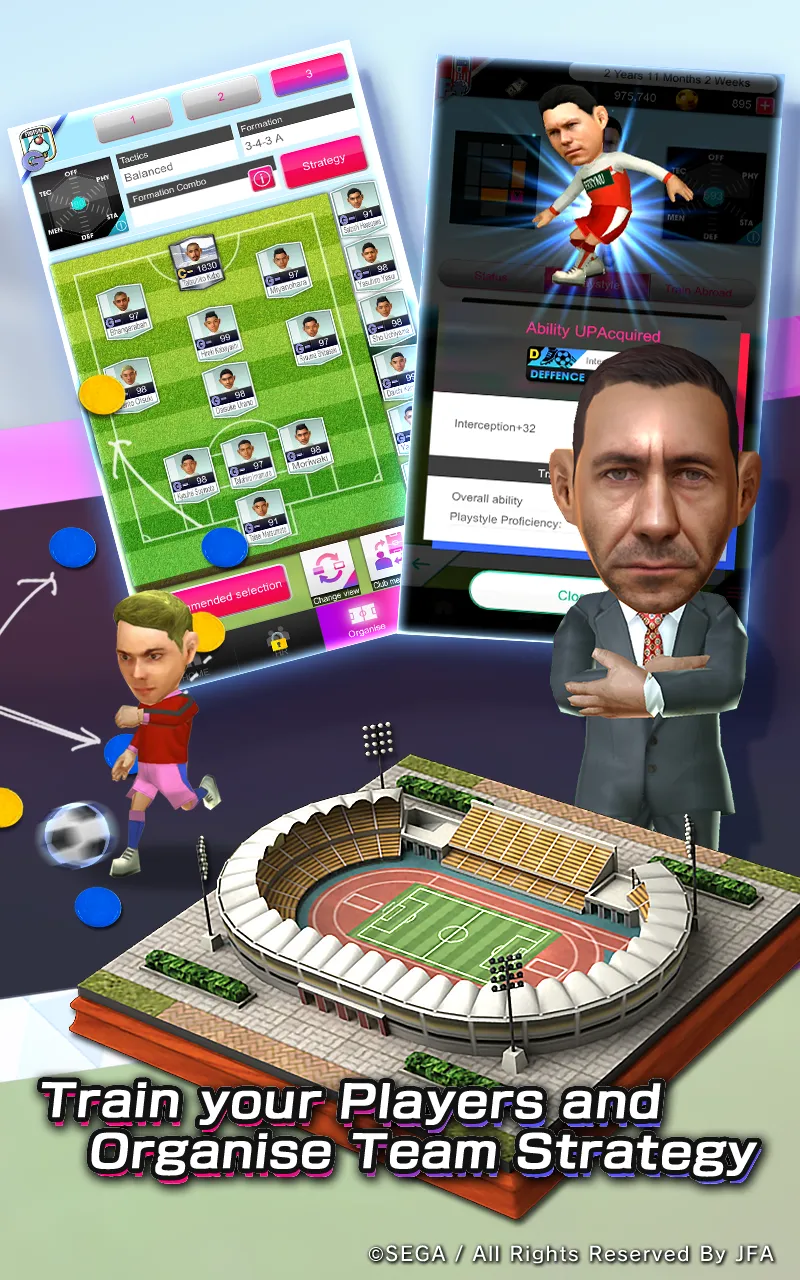 SEGA Pocket Club Manager | Indus Appstore | Screenshot