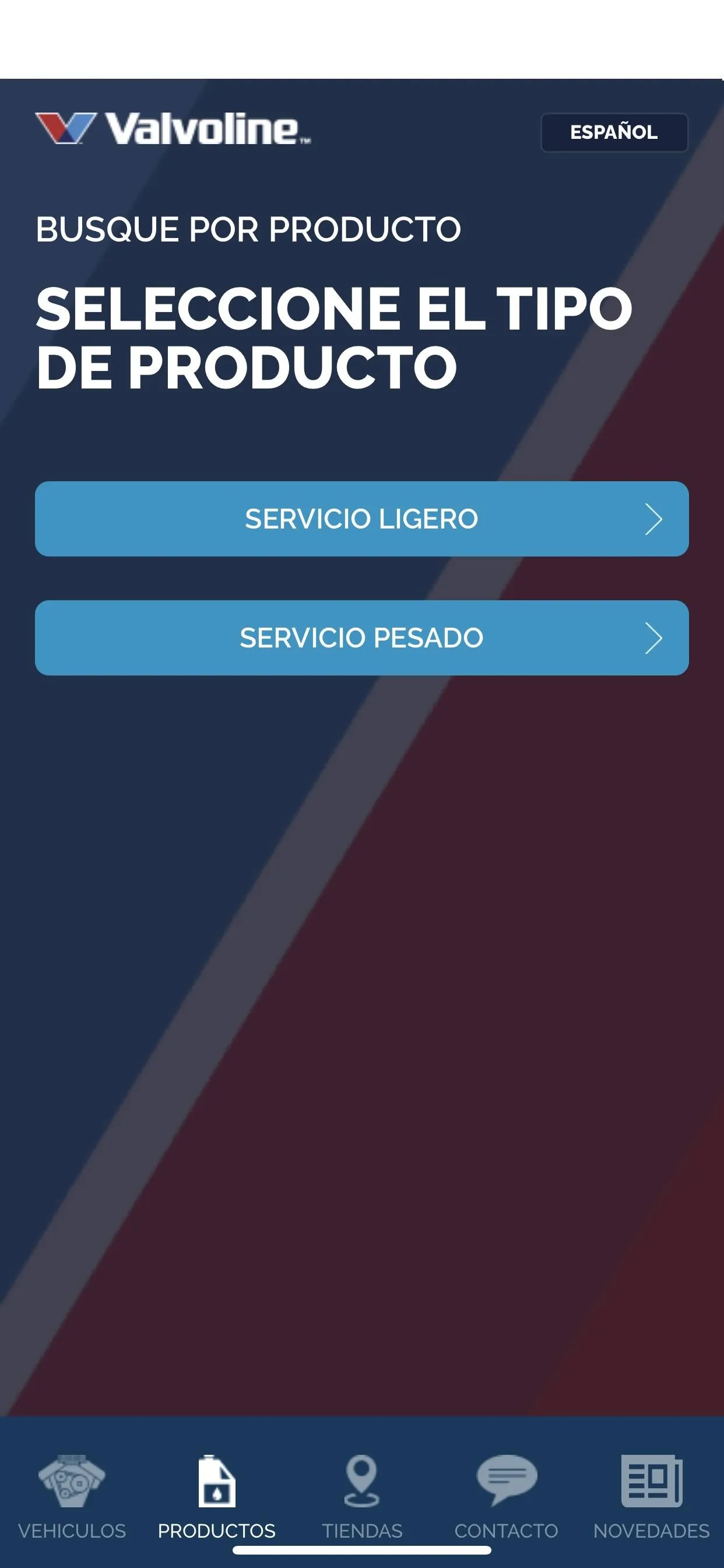 Valvoline Latinoamérica | Indus Appstore | Screenshot