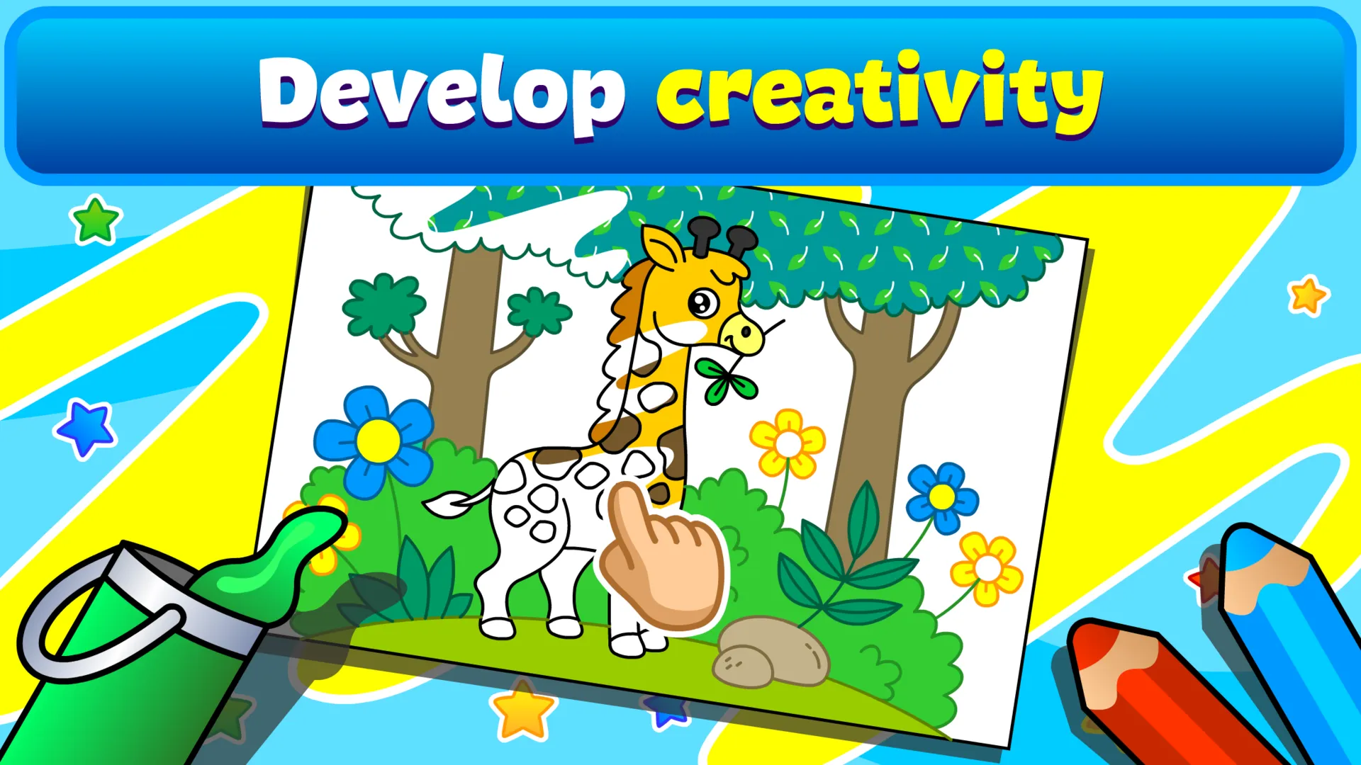 Coloring book - games for kids | Indus Appstore | Screenshot