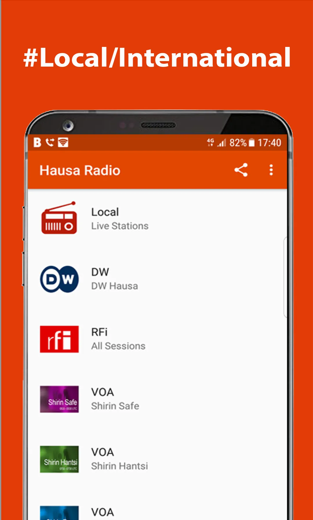 Hausa Radio | Indus Appstore | Screenshot