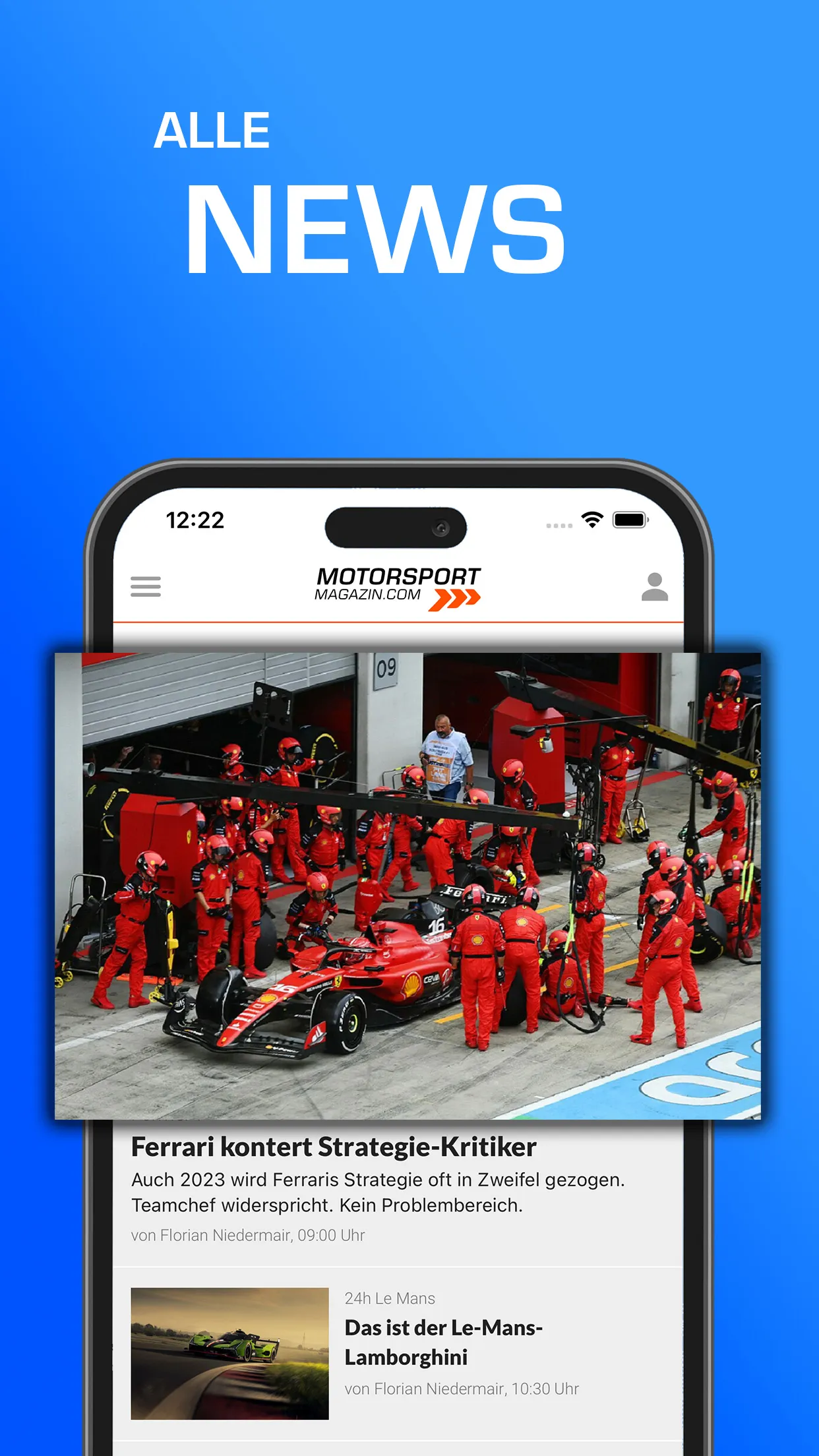 Motorsport Magazin: F1 & mehr | Indus Appstore | Screenshot