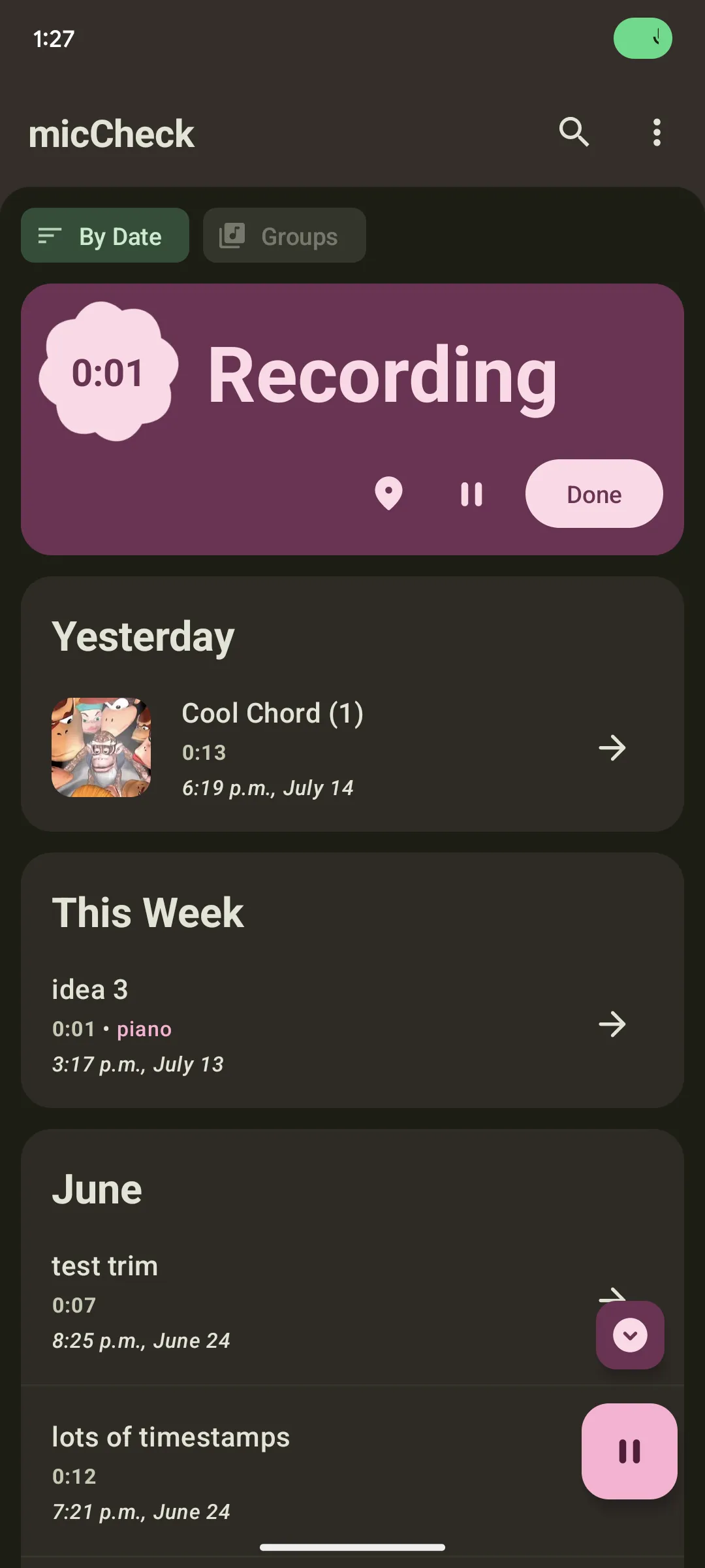 MicCheck - Record and Organize | Indus Appstore | Screenshot