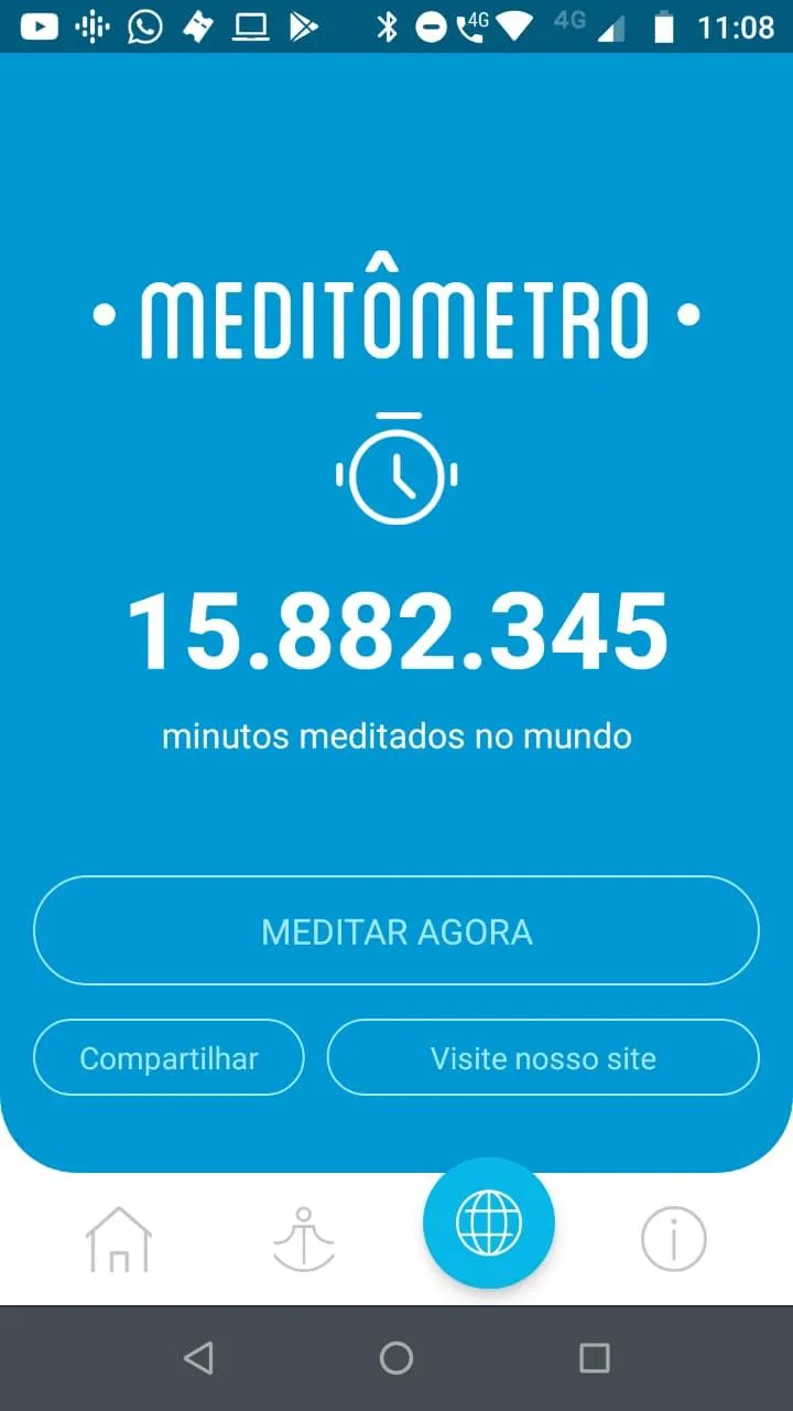 5' Minutes, I Meditate | Indus Appstore | Screenshot