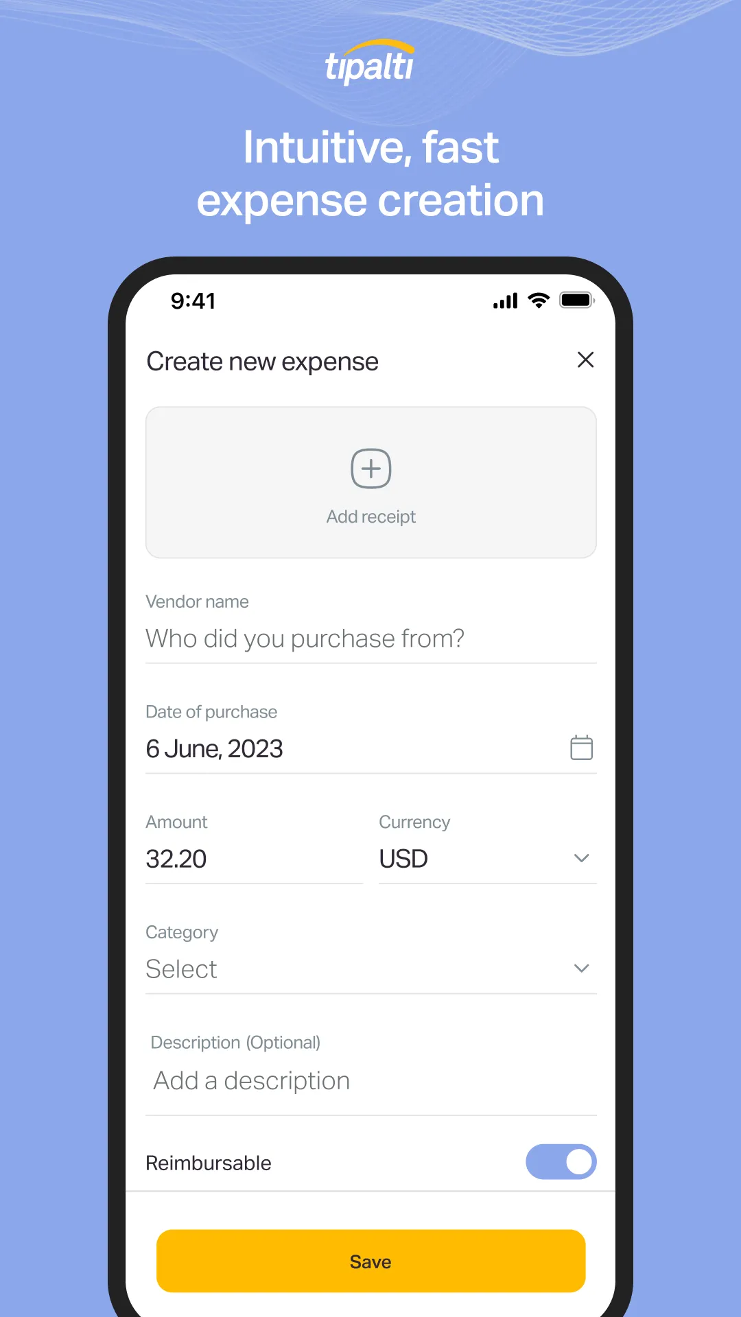 Tipalti Expenses | Indus Appstore | Screenshot