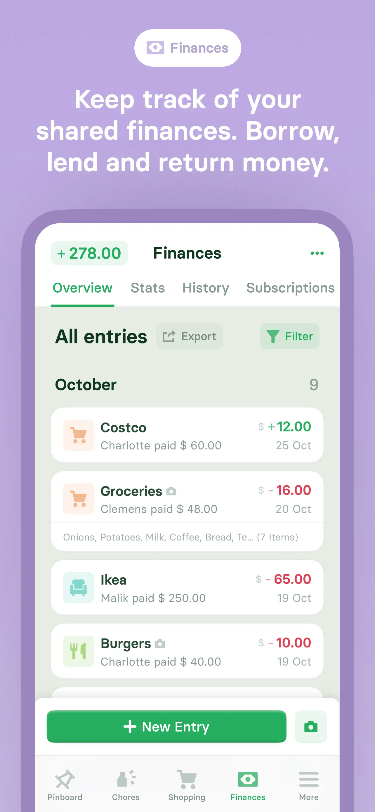 Flatastic - The Household App | Indus Appstore | Screenshot