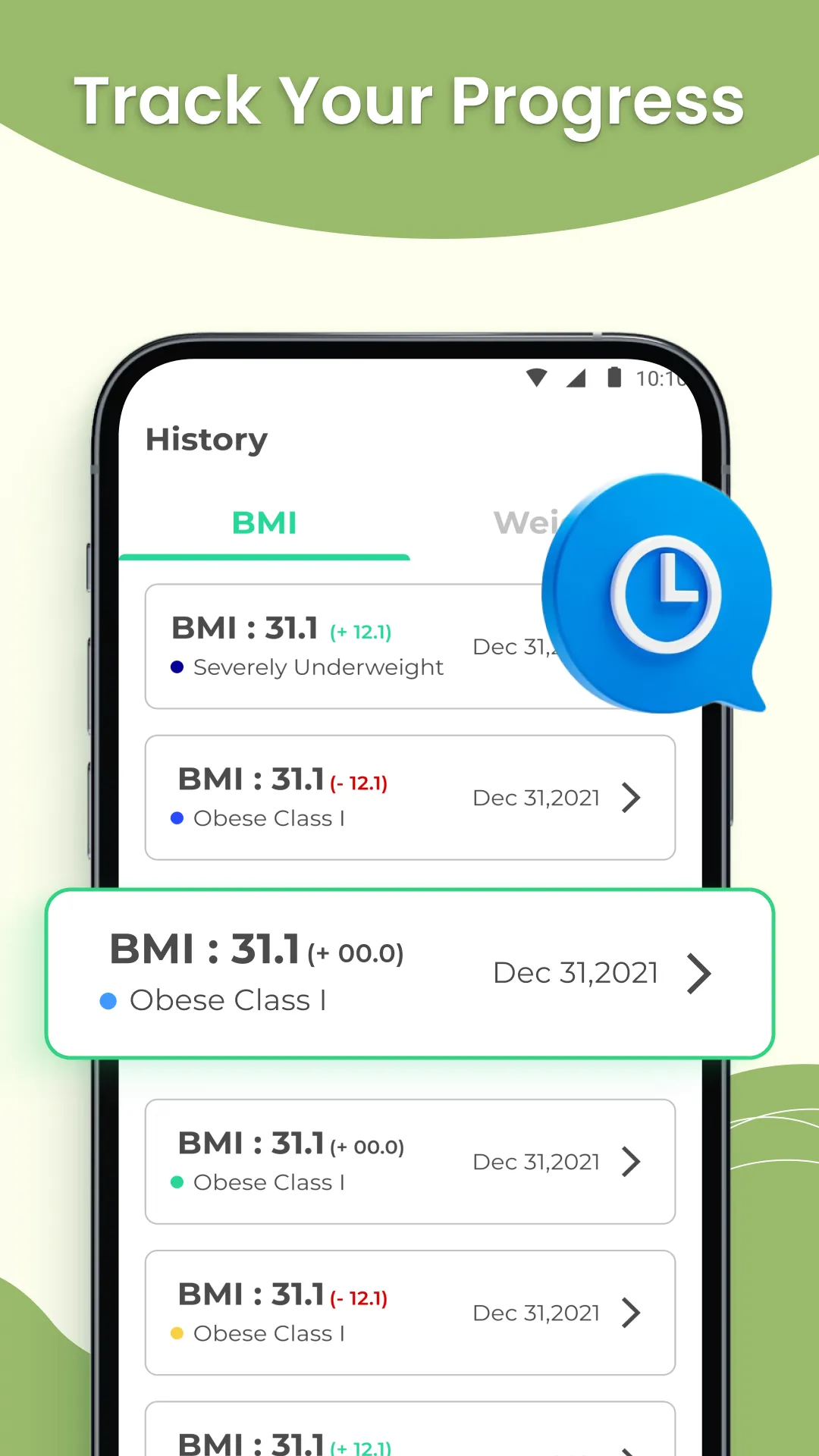 BMI Calculator: Weight Tracker | Indus Appstore | Screenshot