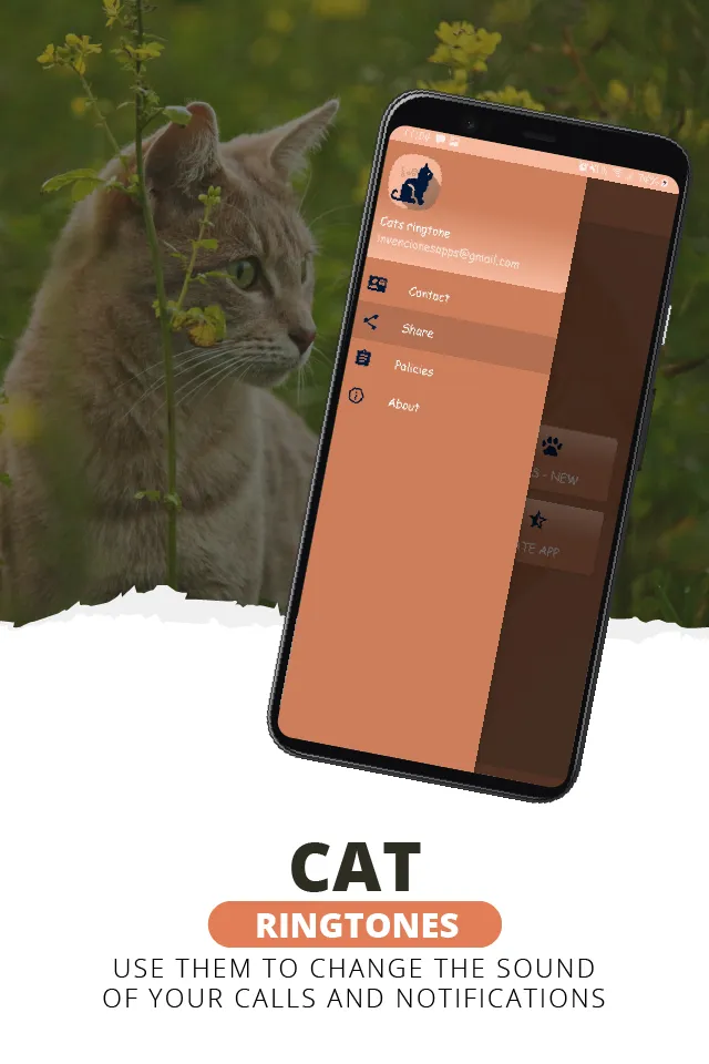 Cat ringtones, cat sounds | Indus Appstore | Screenshot