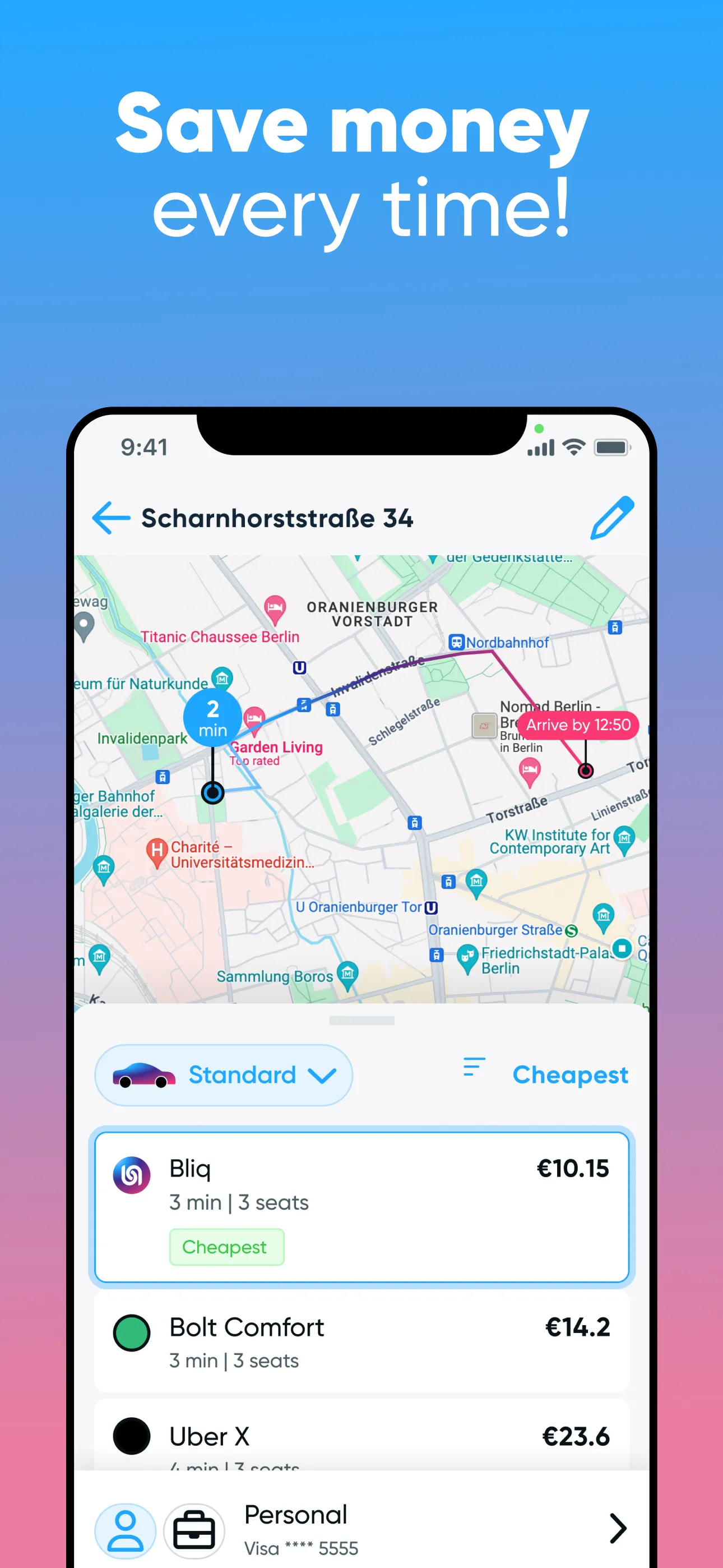 Bliq – Compare & Save on Rides | Indus Appstore | Screenshot