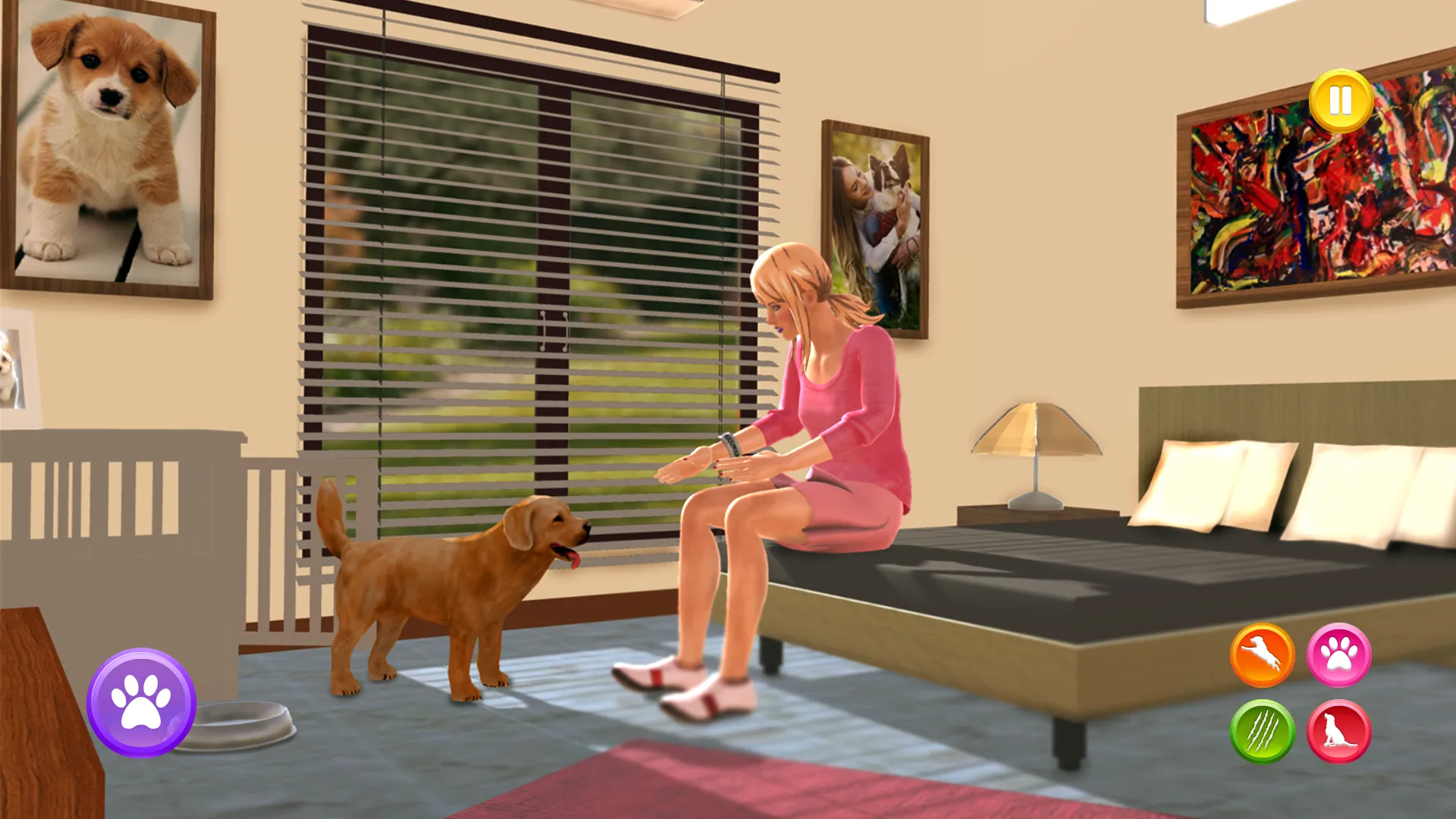 My virtual dog puppy simulator | Indus Appstore | Screenshot