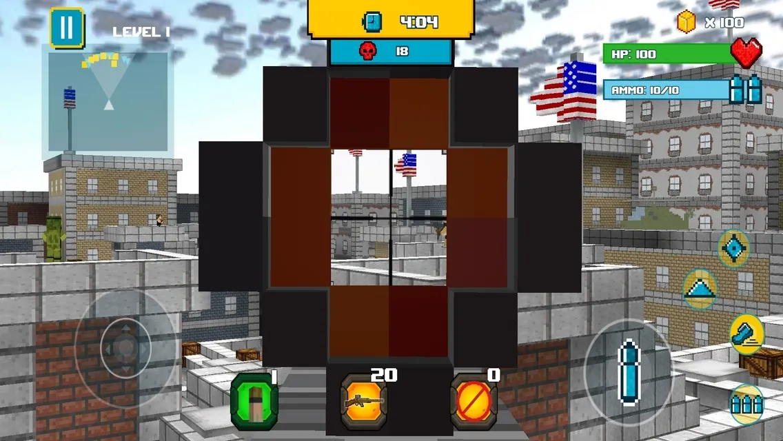 American Block Sniper Survival | Indus Appstore | Screenshot